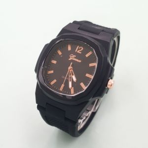 นาฬิกาผู้ชาย นาฬิกาแฟชั่น Geneva ( เจนีวา ) แบรนด์แท้ สายยาง ซิลิโคน