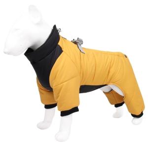 Padded Vest Dog Jackets Reflective Dog Winter Coat Windproof Warm Dog Clothes Comfortable Pet Apparel for Small Dog