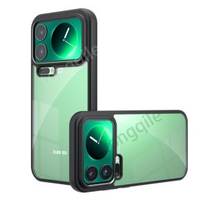 Casing For Xiaomi 17 Pro Max 17Pro 17PM Xiaomi17 5G 2025 Clear View Matte Transparent Acrylic Phone Case Lightweight Back Cover Shockproof Bumper Soft TPU Edge Anti Drop