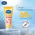 Kem dưỡng thể vaseline 50x chống nắng SPF 50+ PA++++ (300ml) Healthy Bright Sun + Pollution Protect Thái Lan chính hãng - Helena Cosmetics. 