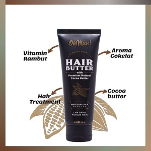Lovana Oh Man Hair Butter 100ml - Vitamin Rambut/Hair Treatment