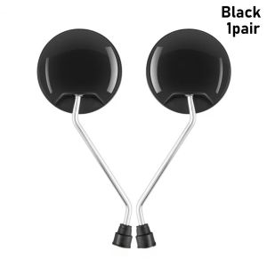 NOER 1Pair Phổ thông Gương Chiếu Hậu Xe đạp điện Trang bị thêm lồi Sợi 8mm Gương chiếu hậu Bền Xoay 360 độ Gương phản quang Dành cho yadei lovemai