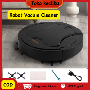 Robot Vacum Cleaner 5 in 1 Portable Penyedot Debu Rumah Sapu Otomatis Robot Pembersih Lantai Humidifier/Sterilisasi UV/Menyapu/Mengepel