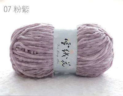 Len nhung chenille 3mm ( loại 1)- Len nhung mềm
