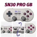 8Bitdo SN30 Pro G/SN รุ่นอุปกรณ์ควบคุมบลูทูธไร้สายคลาสสิกจอยสติ๊กจอยเกมสำหรับ Nintendo สวิทช์/ไอน้ำ/Windows/Android/MacOS/Raspberry Pi. 