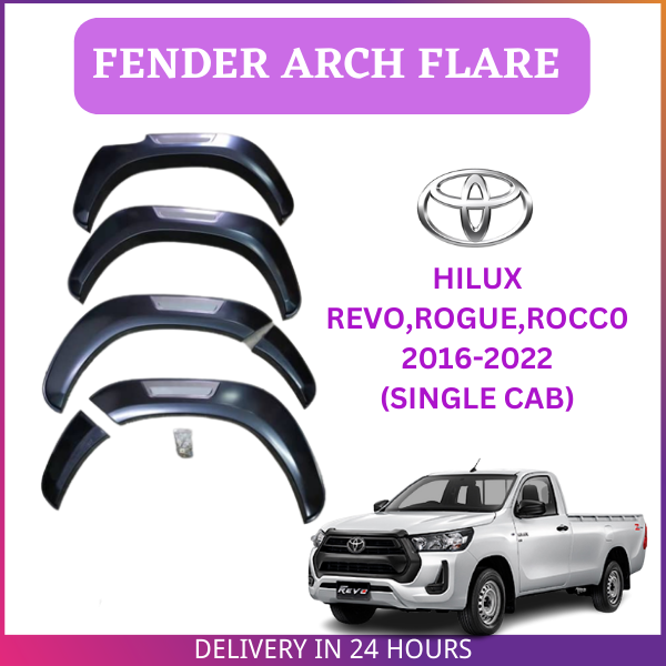 Toyota Hilux Revo Rocco Rogue 20162022 (Single Cab) Fender Arch Fender