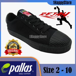 PALLAS REJAM SEPAK TAKRAW SHOES LO CUT SHOE LACE RJ07001BK BLACK