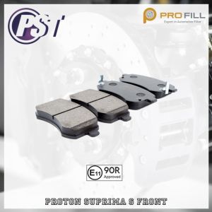 PST Disc Brake Pad [Semi Metallic] PW895175 (D6806M) Front - Proton Suprima S 2013-19