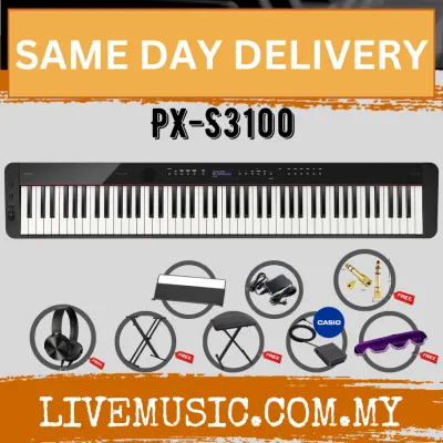 Casio PX-S3100 88-key Digital Piano Full Packages and FREE Headphone ( PXS3100 / PX S3100 )