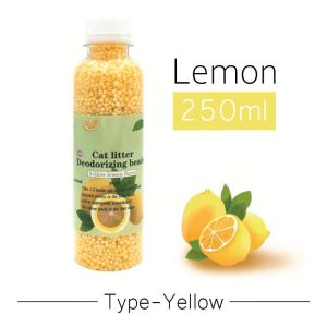 Pewangi pasir kucing Cat litter deodorizer 250gr Litter Deodorant Beads with Activated Charcoal Penghilang Bau pasir kuci