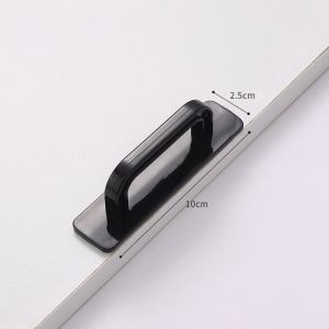 COMEINSTORE20E2 Self-adhesive Drawer Handles Multi-purpose Paste Wardrobe Handle Organizer Plastic Door Handle Window Cabinet