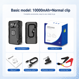 20000mAh 4 in 1 Car Jump Starter Air Pump 12V Car Jumper Power Bank Car Battery Jump Starter Power Bank Multi-function Car Jumper Starter Built-In Air Compressor Tire Inflator Emergency Car Battery Starter with LED Light/USB Jump Start ng Kotse