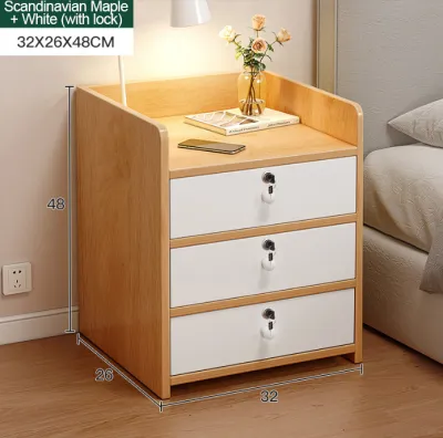 Bedside table modern simple bedroom hotel dedicated small bedside rack home storage cabinet