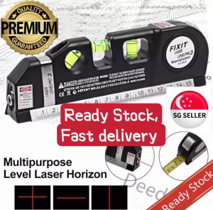 [LOCAL SELLER] Level Horizon Vertical Measure Line 8ft+ Measurement Tape Ruler Adjusted Standard and Metric Rulers
