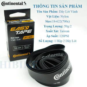 Bộ 2 Dây Lót Vành Chịu Áp Suất Cao Continental Xe Đạp