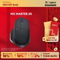 Chuột không dây Bluetooth Logitech MX Master 2s - Form to, dùng mọi bề mặt, con lăn Hyperfast, sạc nhanh USB-A. 