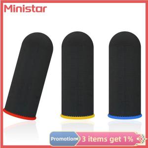 Ministar 2PCS Gaming Finger Sleeve Breathable Fingertips For Games Anti-Sweat Touch Screen Finger Cots Cover Sensitive Mobile Touch Glove