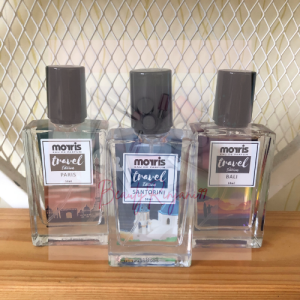 morris EDP Travel 50ml/parfum pria tahan lama 24 jam/mewah/cowok/paris/botol kaca/baccaratt/independent/vintage/adventure