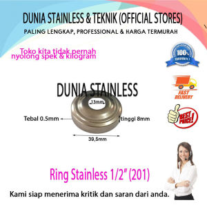 Ring Stainless 1/2" (201)