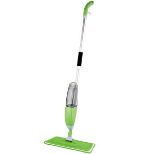 Spray Mop for Hardwood Laminate Tiles Marble Floor Wet and Dry Vinyl Sweeping Window Cleaner with Active Trigger