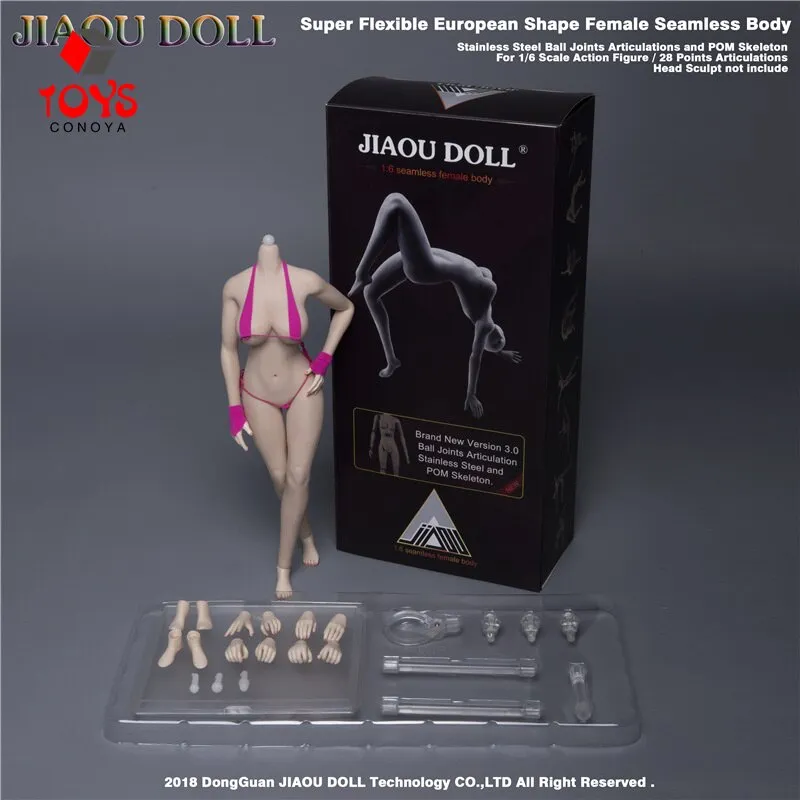 JIAOU DOLL 1/6 Female Metal Man Skeleton Body With Flexible, Sexy, And  Seamless Features For DIY Head Sculpting And Small Breasts And Chest From  Dafu04, $29.59