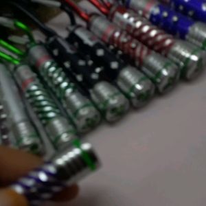 gantungan kunci isi 12 pcs gantungan laser led