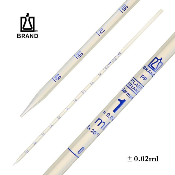 BRAND Plastic Graduated Pipette 1ml/2ml/5ml10ml Pipette Aids Ex