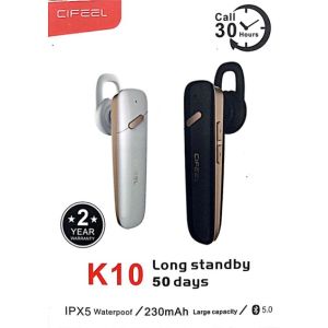 D11 TRM Wireless WATER PROOF Earphone Super Long Battery Life Bluetooth 32 hours continues working time promise quality