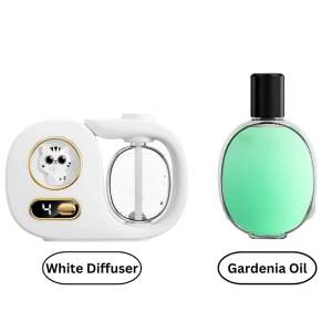 Aromatherapy Diffuser & Humidifier USB Rechargeable  Auto-spray Perfume Dispenser for Home Bathroom