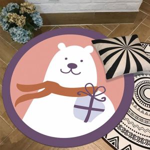 Car for Living Room Stain-Resistant and Easy to Clean Nordic Round Crystal Velvet Car Home Use Computer Chair Non-Slip and Wear-Resistant Car