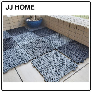 【JJ HOME】Interlocking PVC Anti-Slip Floor Mat/Thickened Waterproof Pad for Pool Kitchen Bathroom