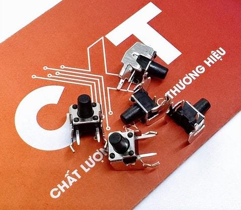 Nút nhấn ngang 4P 6x6x8mm(10c)