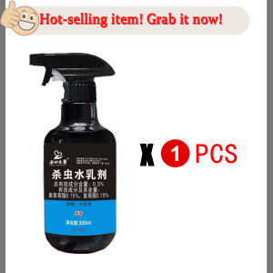 Plant Based Insect Killer Spray for Ants Cockroaches Mosquitoes Fast Knockdown Home Pest Control 300ml