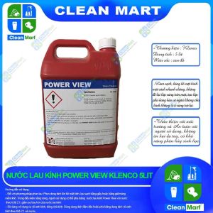 [KLENCO] Nước Lau Kính POWER VIEW KLENCO 5 Lit - CLEAN MART