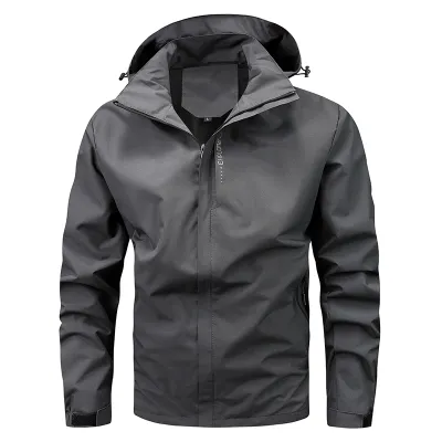 TECTOP Men Women Outdoor Tactical Jacket Waterproof Windproof Hooded Coat Hiking Riding Camping Windbreaker