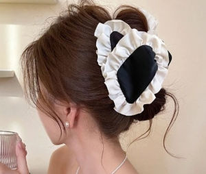 เครื่องประดับศีรษะ ศีรษะด้านหลัง สง่างามและประณีต คลิปหนีบผม ความเป็นผู้หญิง คลิปปลาฉลาม