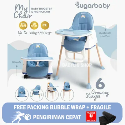 Sugar Baby My Chair 6in1 / Klassic Chair 6in1 / Fun Chair 6in1 / 4in1 Sit On Me / Baby Booster Seat & High Chair / Baby Chair / Kursi Makan Bayi