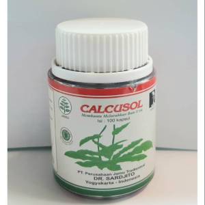 Calcusol 100 Tab Obat pencahar Batu Ginjal dan batu kemih