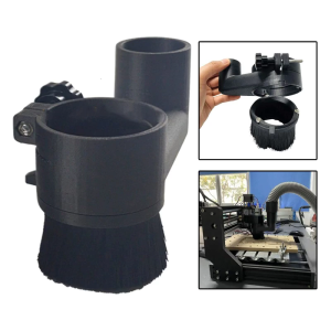Bộ định tuyến bụi che Giày 52mm /65mm /80mm trục chính cho máy khắc bàn chải vệ sinh dụng cụ nghề mộc bụi che