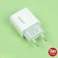 Adaptor ROBOT 2 Colokan USB-A dan Type-C Fast Charging Iphone RT-K8+ Plus Kepala Charger Robot USB Type C 12W 2.4A Power Delivery PD Fast Charging Adaptor Casan Batok K8+  Charger HP / Charger Robot / Charger Original / Adapter Original / Adapter. 