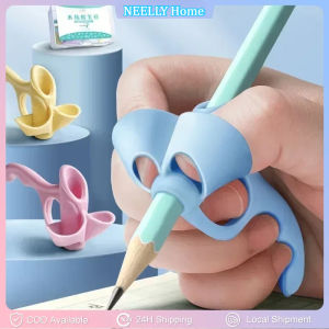 5PCS 5 Fingers Silicone Pencil Pen Holder Children Writing Learning Tool Stationery Aid Grip Posture Correction Device