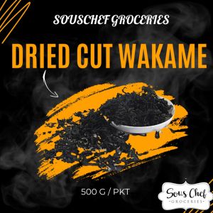 DRY WAKAME CUT 500G/PKT JAPANESE FOOD