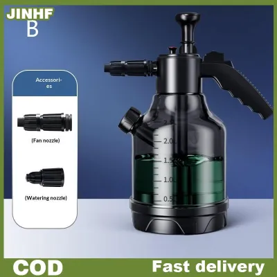 JINHF 3L tay bơm bọt phun với 3 loại vòi phun tay khí nén bọt pháo tuyết bọt rửa xe phun chai cửa sổ xe làm sạch
