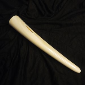 once pipa gading asli lokal gg pucuk 17cm mulus original