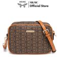 MKMC Tas Selempang Wanita Terbaru Kekinian Kulit Resleting Multifungsi Kerja Fashion Aesthetic Slingbag Wanita Shoulderbag Kondangan Makeup Top Handle Bag COD. 