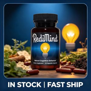 RediMind Nootropic Veg Capsules|Herbal Formula|Reduce Brain Fatigue|Support Memory