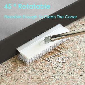 BÀN CHẢI VỆ SINH SÀN NHÀ HOẶC KÍNH CÓ TAY CẦM DÀI TIỆN LỢI - CHỔI CHÀ SÀN NHÀ VỆ SINH CHỔI VỆ SINH KÍNH