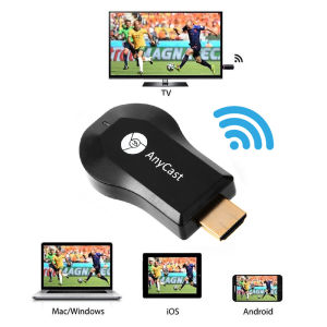 WiFi Display Anycast M2 Plus 1080P Wireless WiFi Chrome cast Miracast DLNA Airplay TV Dongle HDMI Support Windows Andriod IOS Compatible with Google Home & Chrome