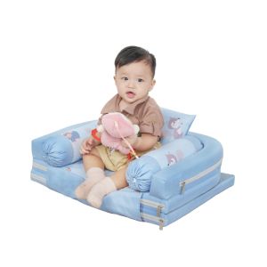 MORUMOTTO - Kasur Bayi Lipat + Kelambu 3in1 Baby Bunny Series MMK9016