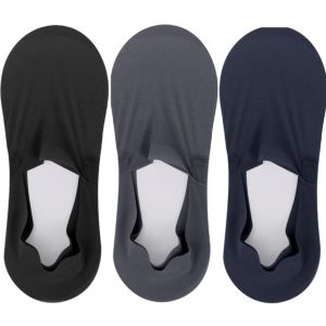 5Pairs Men Invisible Boat Socks Breathable Silicone Non-slip Ultra-thin Sock Slippers High Quality Elastic Ice Silk Low Sox